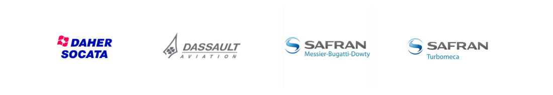 Aéronautique en Béarn Logos entreprises aéronautique en Béarn