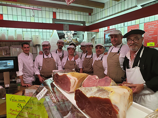 Famille Casamayou, charcutiers à Navarrenx charcutiers Casamayou à Navarrenx